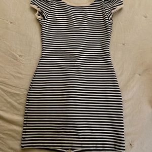 Juicy Couture Striped Bodycon Dress